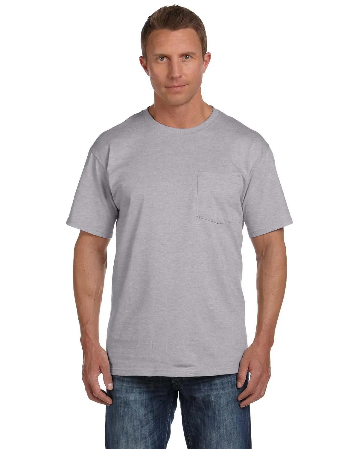 Adult HD Cotton™ Pocket T-Shirt 6 of 29