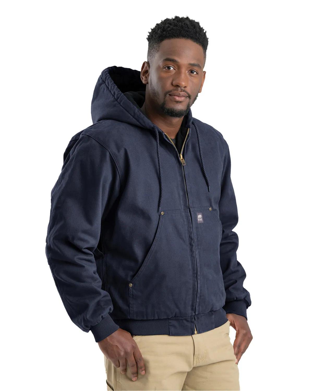 Men's Highland Washed Cotton Duck Hooded Jacket 4 of 12