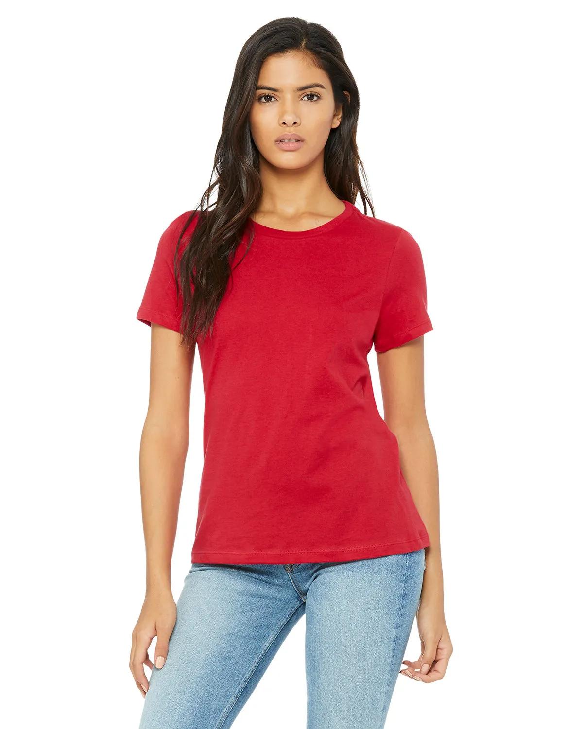 Ladies' Relaxed Jersey Short-Sleeve T-Shirt 16 of 183