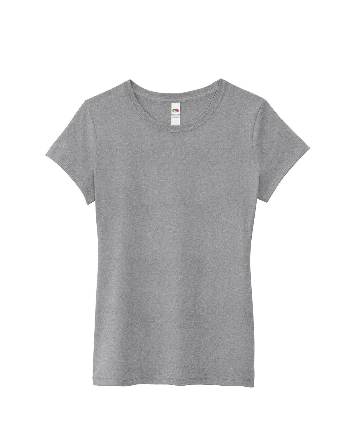 Ladies' Sofspun® Jersey Junior Crew T-Shirt 3 of 9