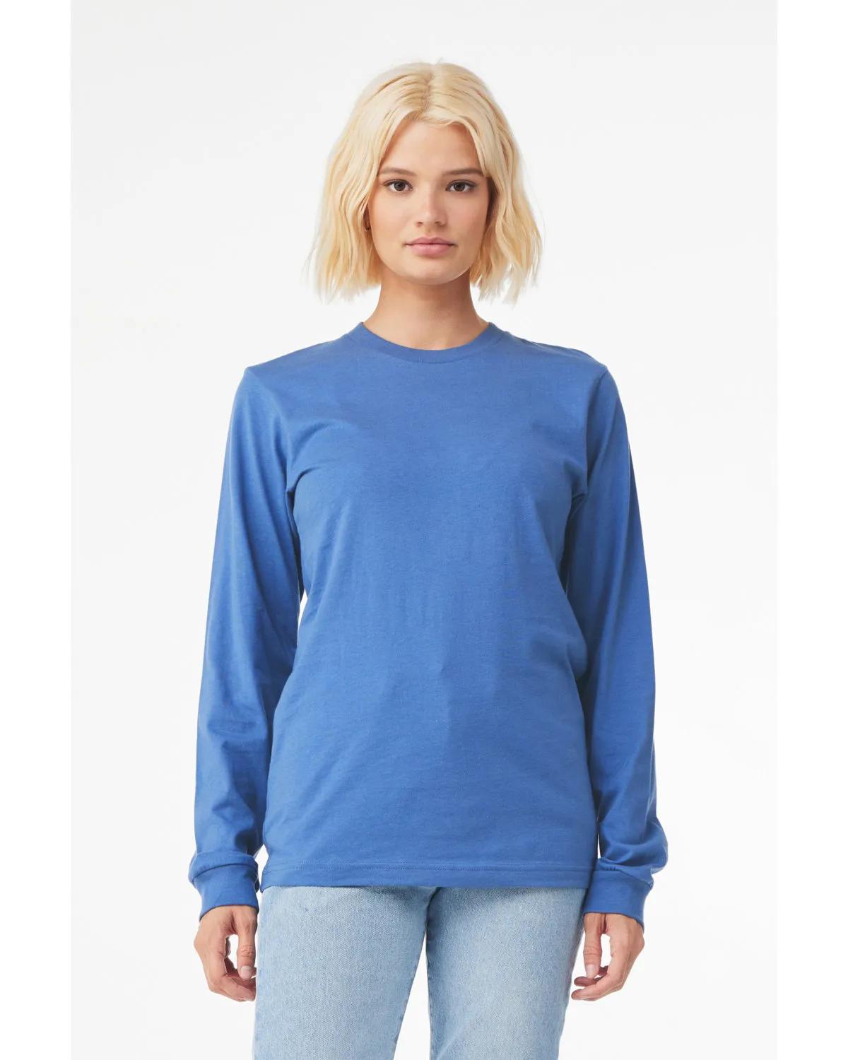 Unisex CVC Jersey Long-Sleeve T-Shirt 21 of 109