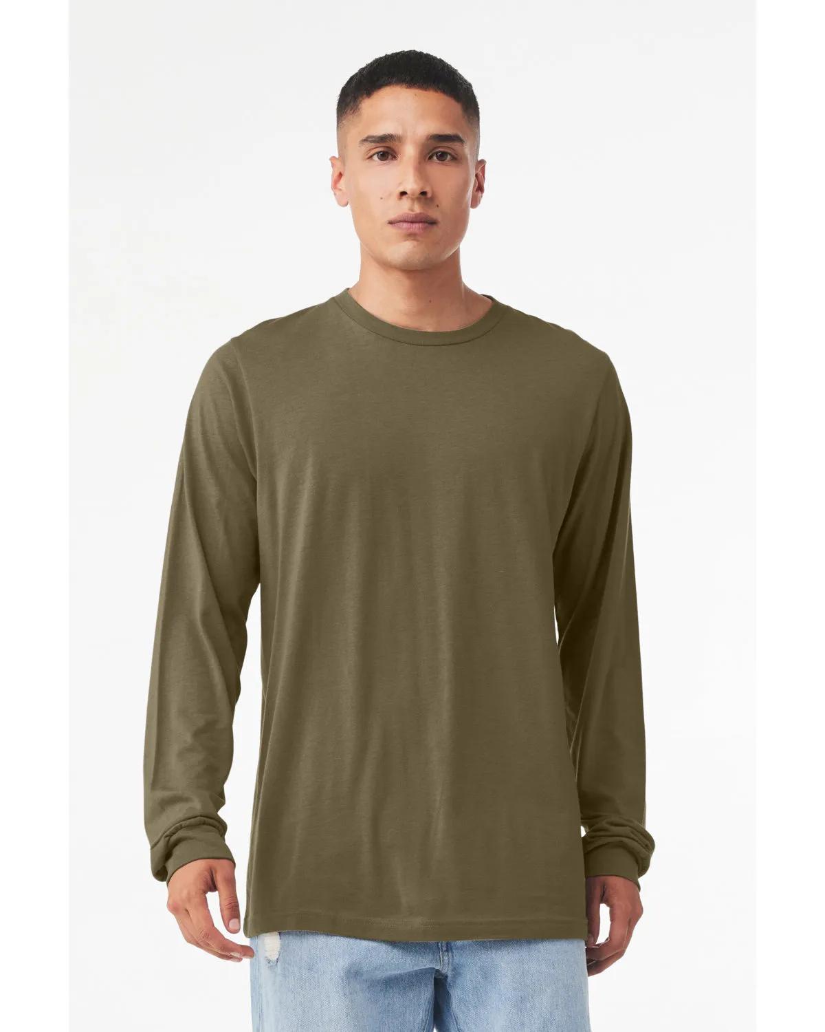 Unisex CVC Jersey Long-Sleeve T-Shirt
