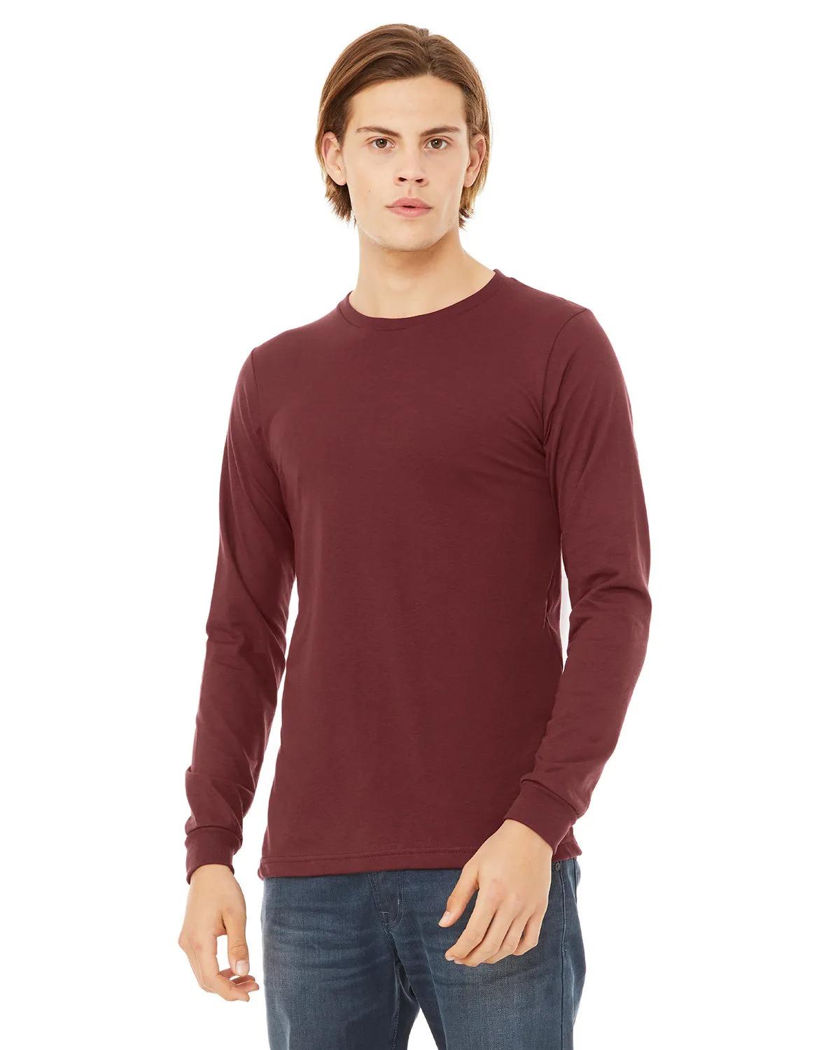 Unisex CVC Jersey Long-Sleeve T-Shirt 105 of 109