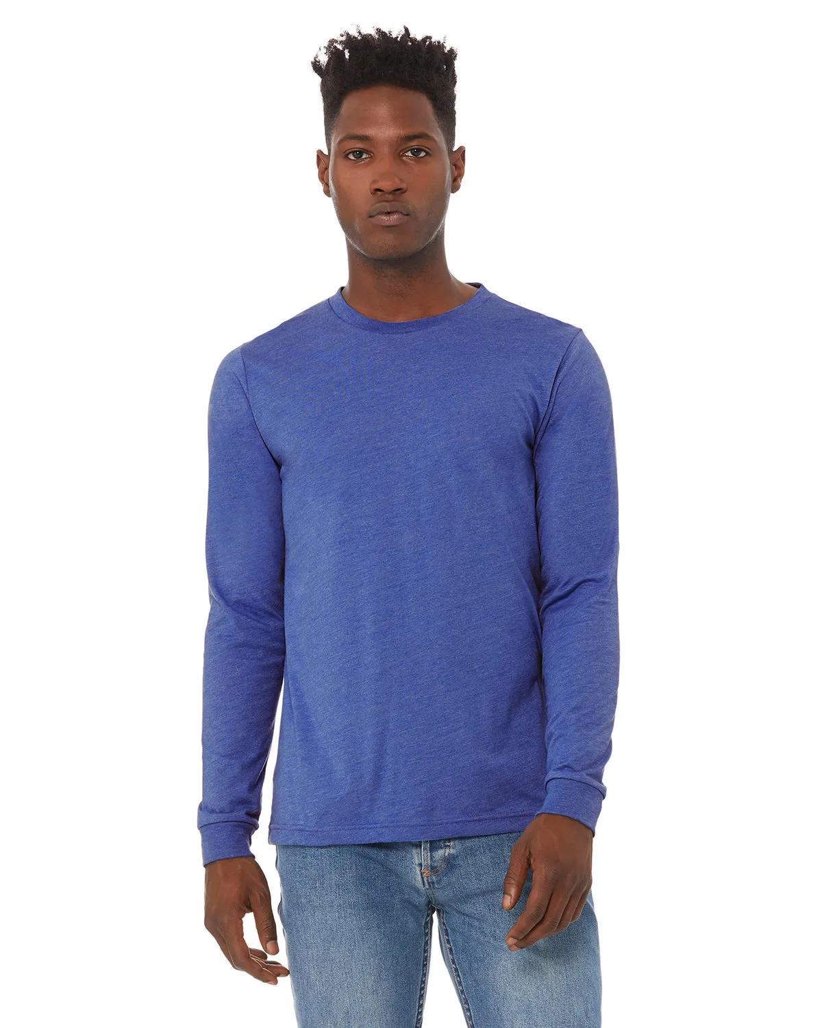 Unisex CVC Jersey Long-Sleeve T-Shirt 5 of 109