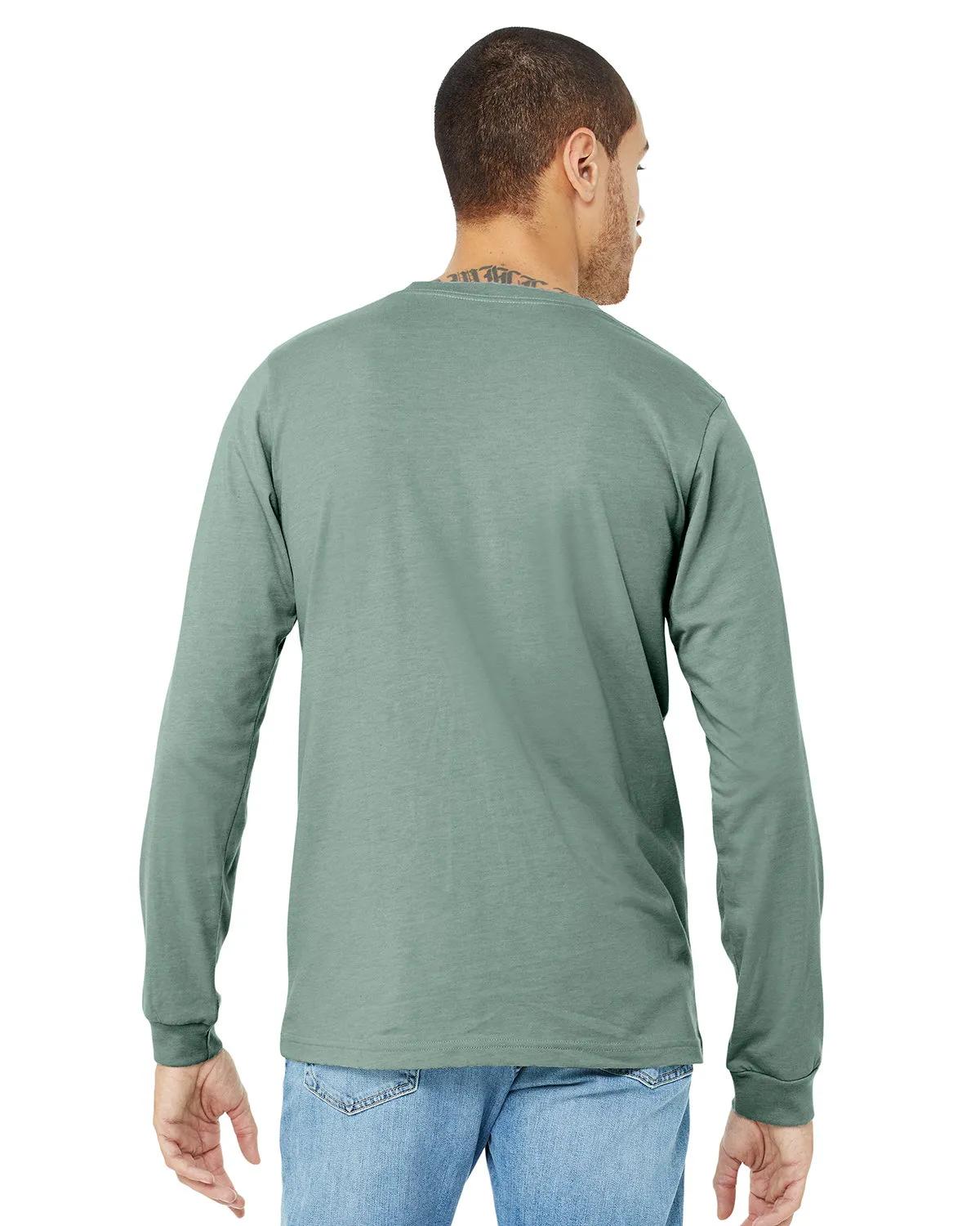 Unisex CVC Jersey Long-Sleeve T-Shirt 107 of 109