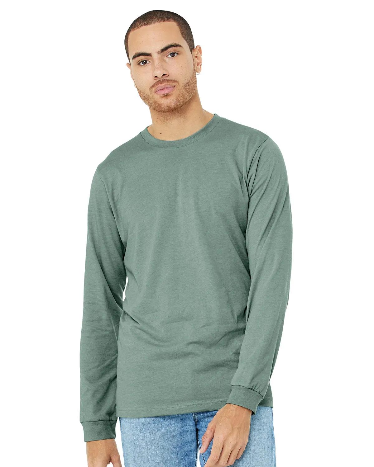 Unisex CVC Jersey Long-Sleeve T-Shirt 25 of 109