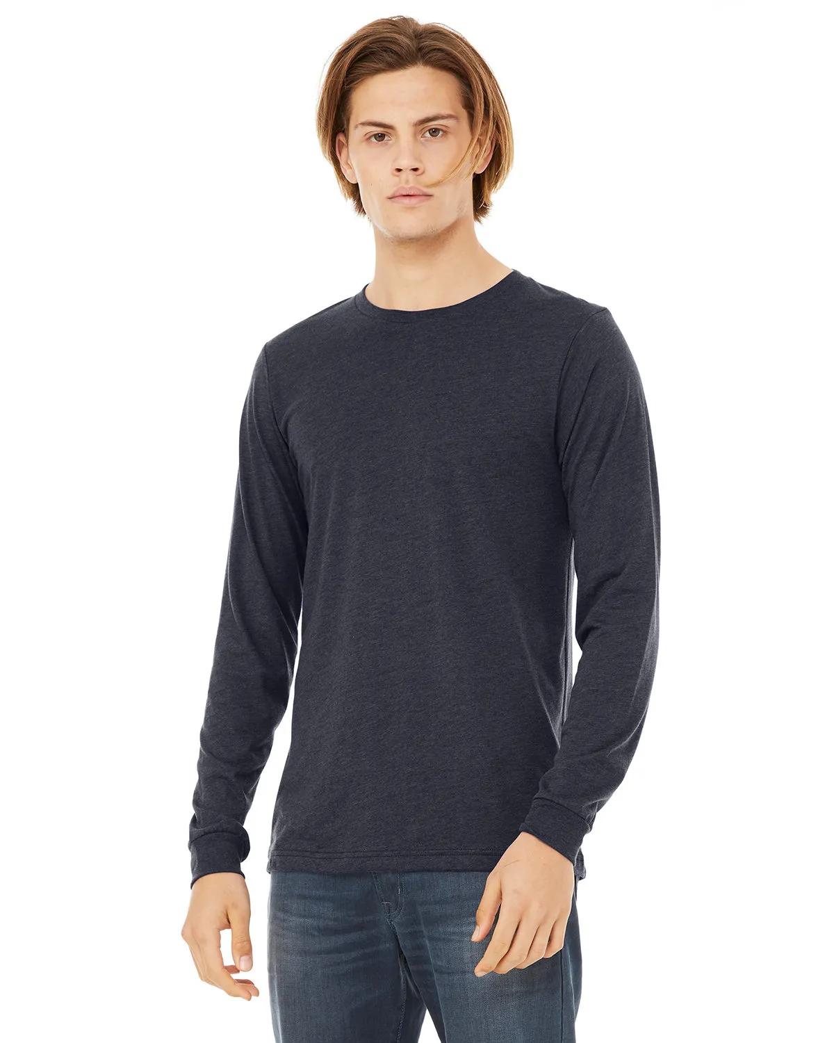 Unisex CVC Jersey Long-Sleeve T-Shirt 31 of 109