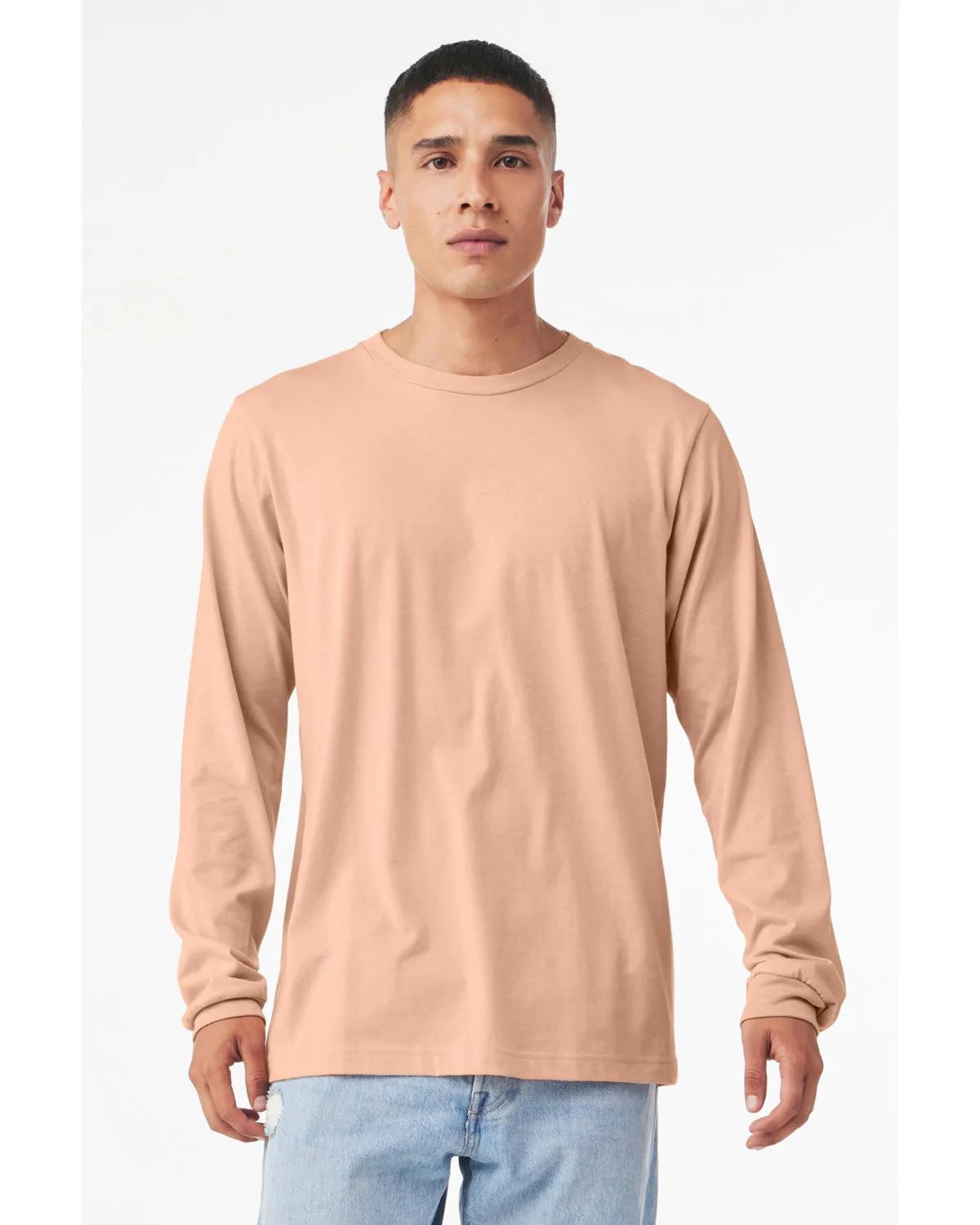 Unisex CVC Jersey Long-Sleeve T-Shirt 2 of 109