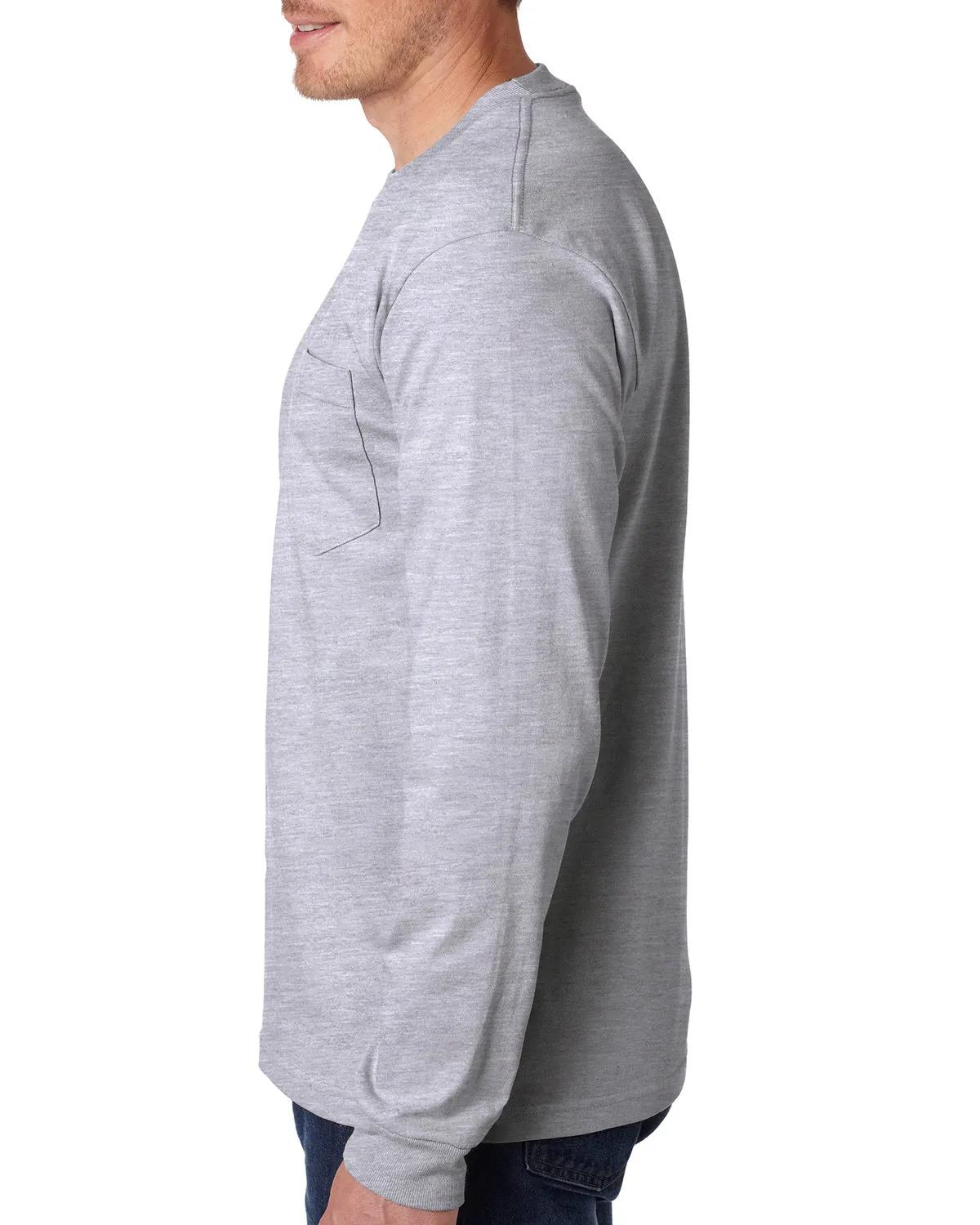 Adult USA Made Heavyweight Long-Sleeve Pocket T-Shirt 26 of 39