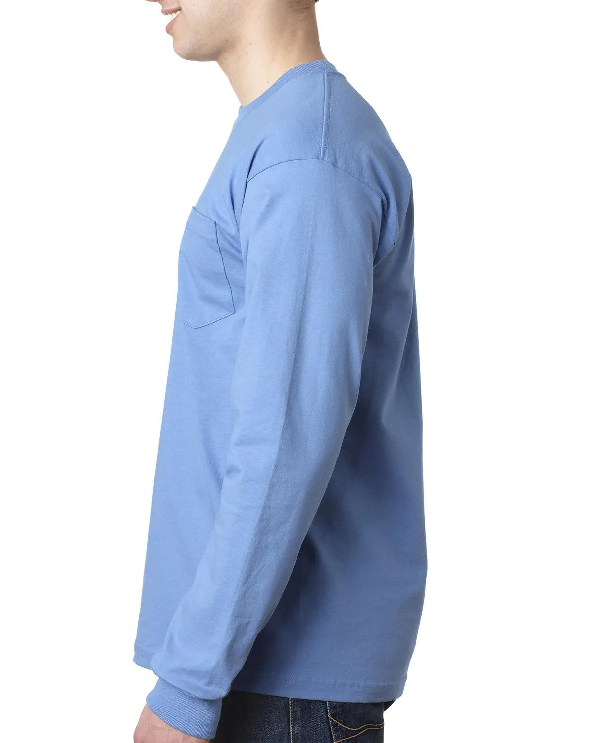 Adult USA Made Heavyweight Long-Sleeve Pocket T-Shirt 30 of 39