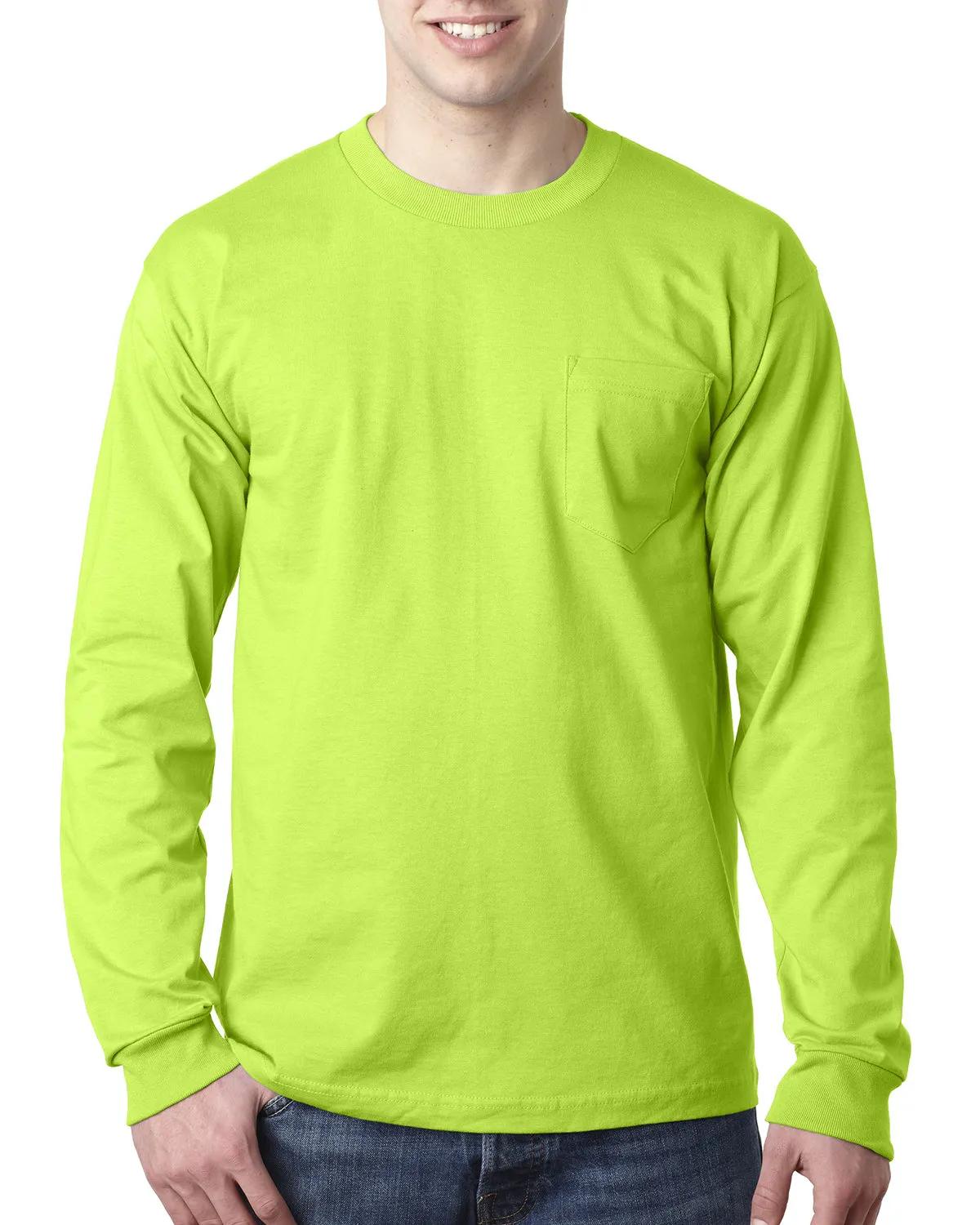 Adult USA Made Heavyweight Long-Sleeve Pocket T-Shirt 16 of 39