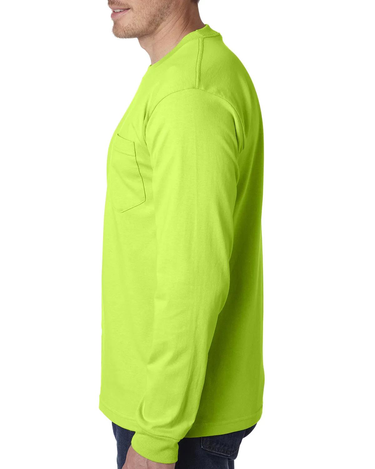 Adult USA Made Heavyweight Long-Sleeve Pocket T-Shirt 34 of 39