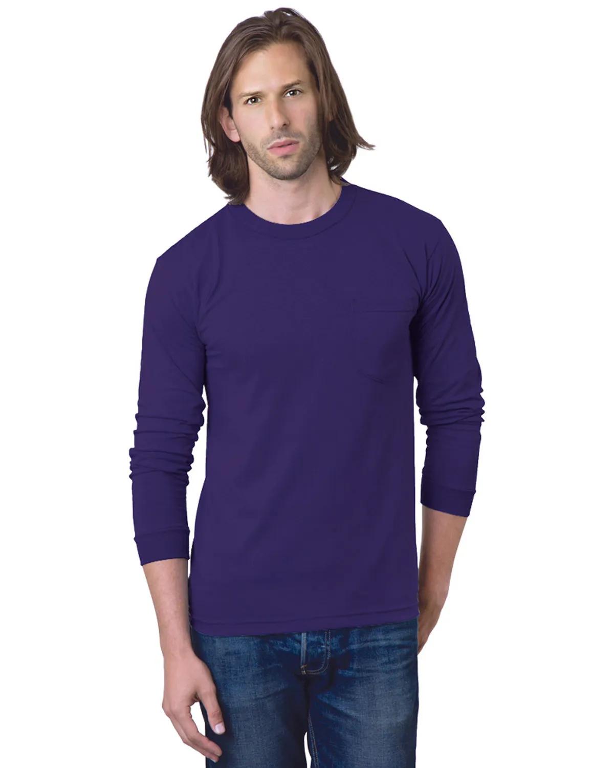 Adult USA Made Heavyweight Long-Sleeve Pocket T-Shirt 14 of 39
