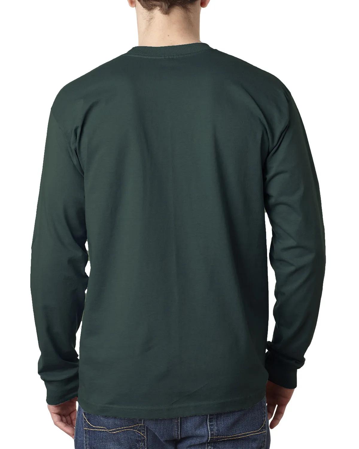 Adult USA Made Heavyweight Long-Sleeve Pocket T-Shirt 31 of 39