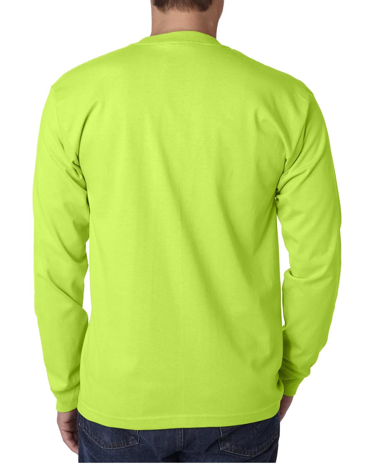 Adult USA Made Heavyweight Long-Sleeve Pocket T-Shirt 33 of 39