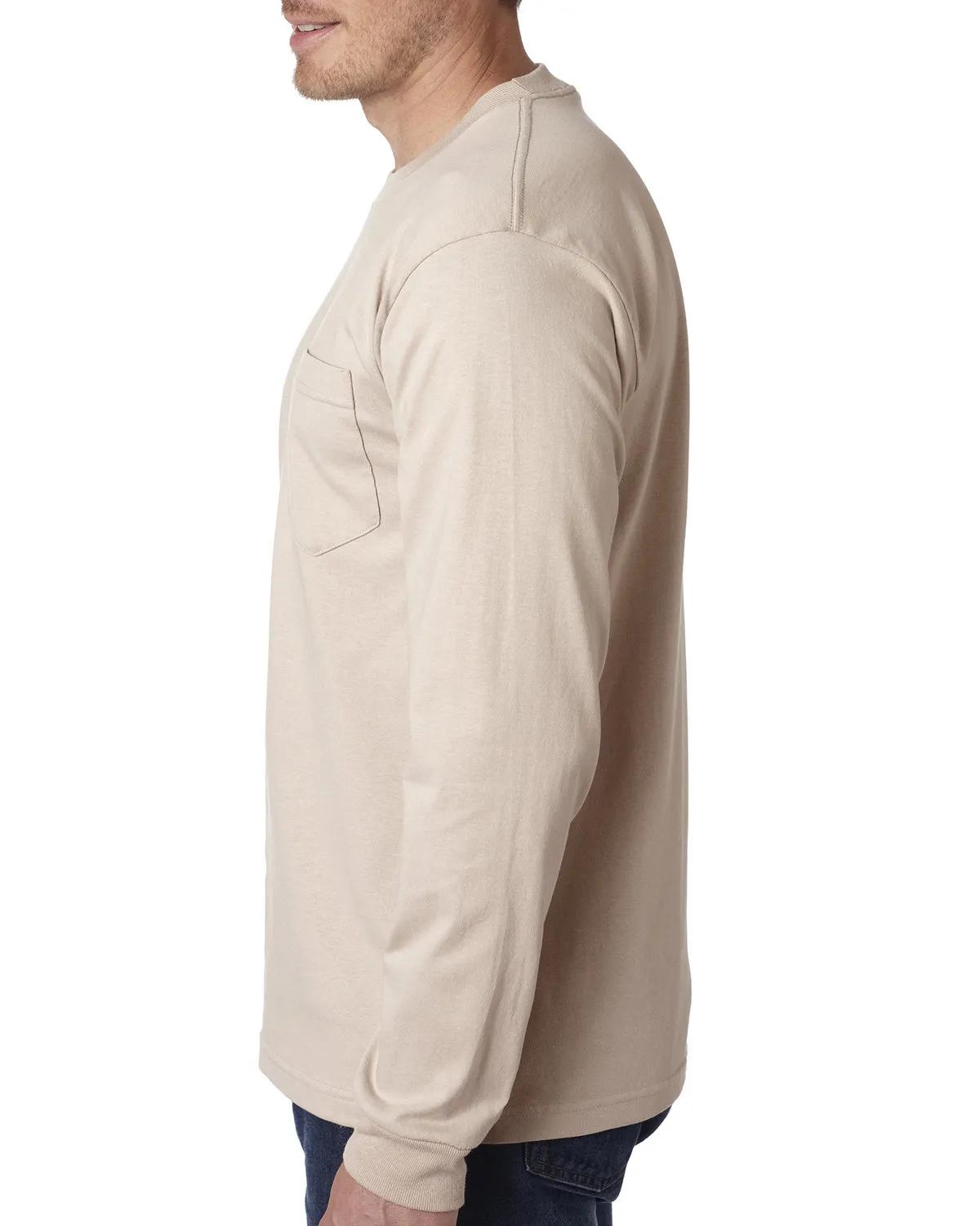 Adult USA Made Heavyweight Long-Sleeve Pocket T-Shirt 20 of 39