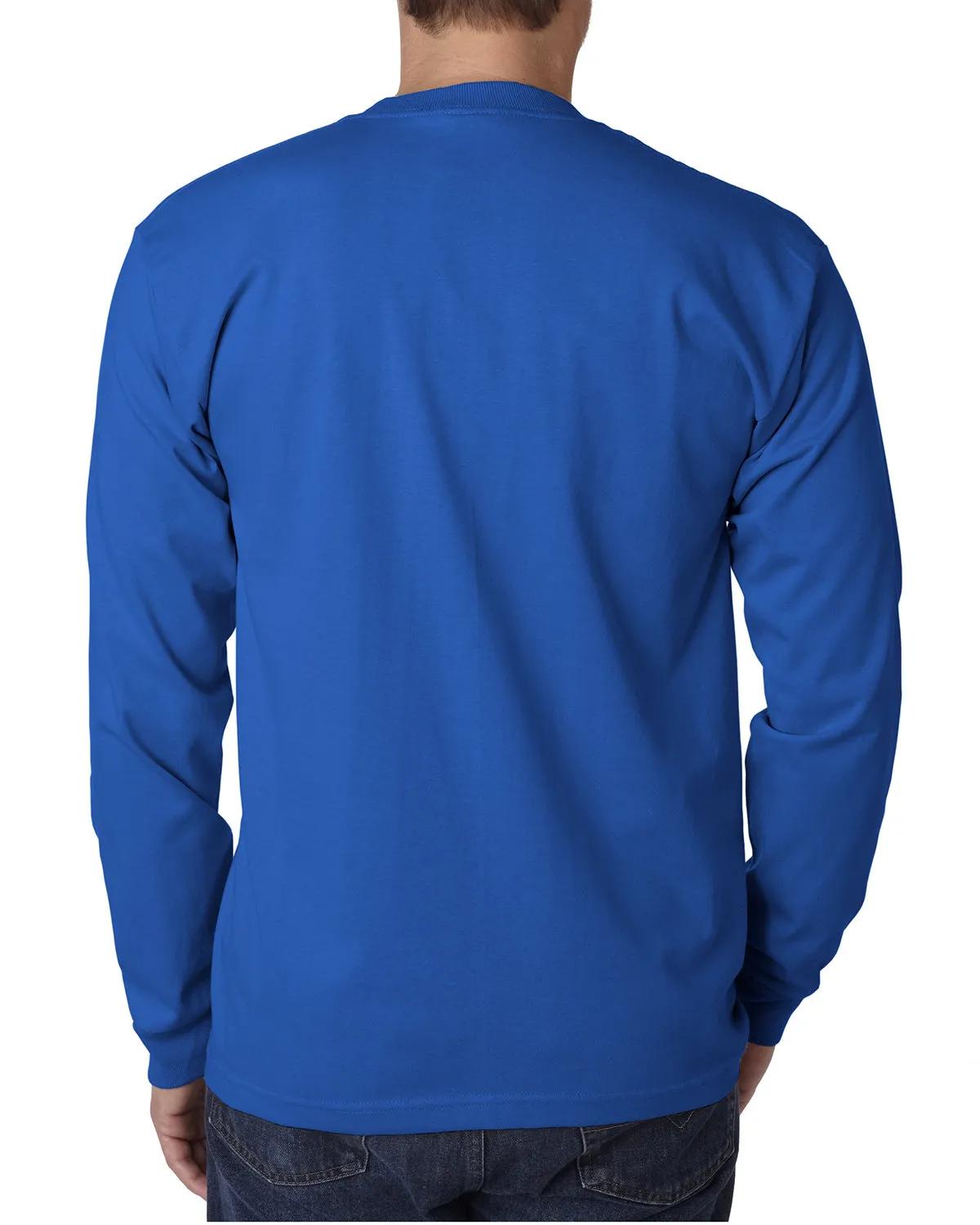 Adult USA Made Heavyweight Long-Sleeve Pocket T-Shirt 18 of 39