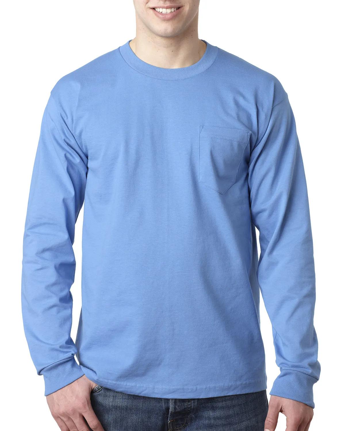 Adult USA Made Heavyweight Long-Sleeve Pocket T-Shirt 6 of 39