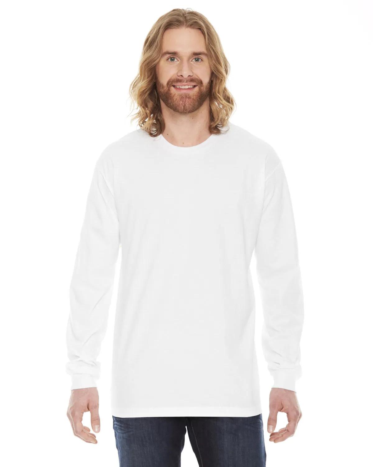 Unisex Fine Jersey Long-Sleeve T-Shirt 1 of 21