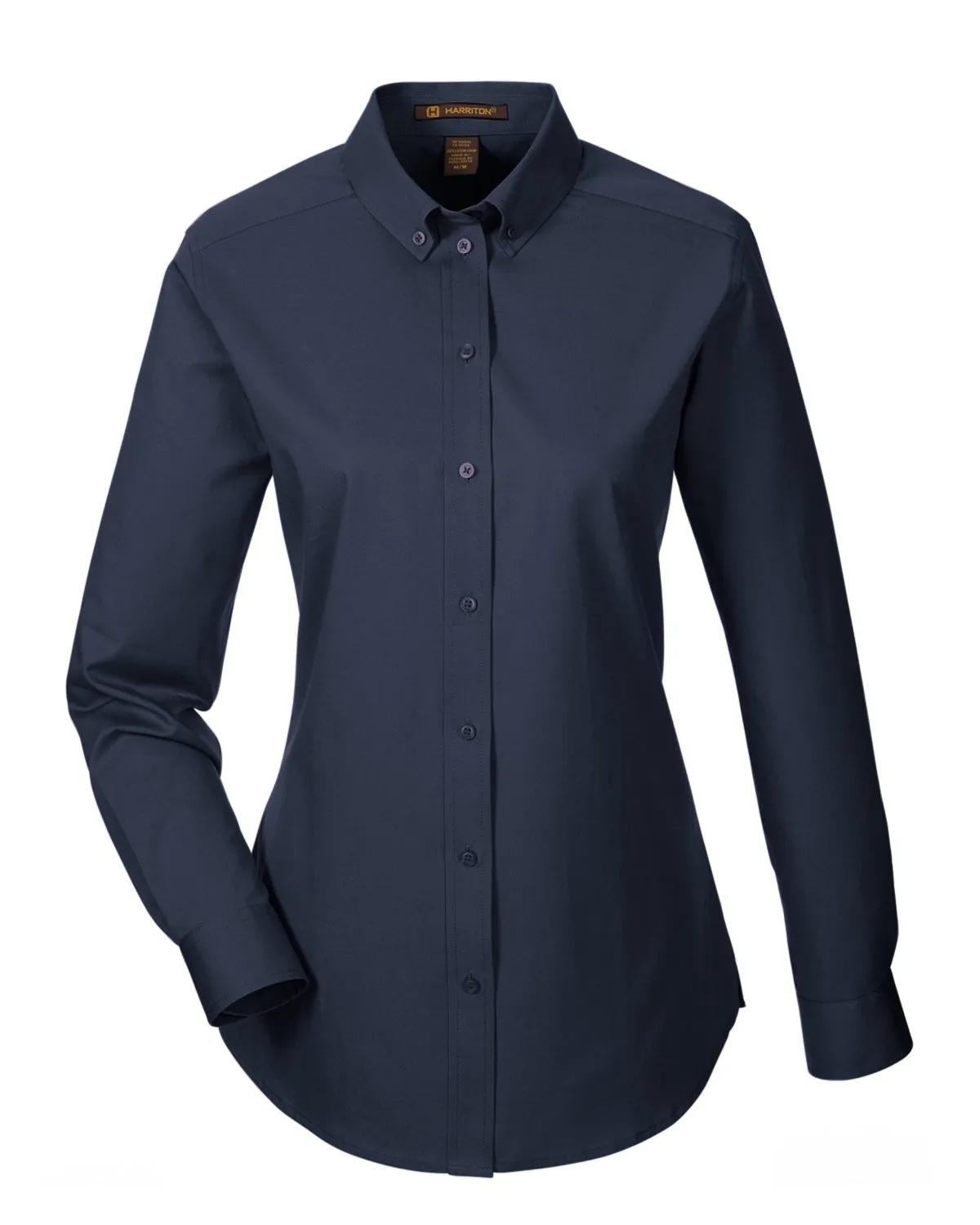 Ladies' Foundation Cotton Long-Sleeve Twill Shirt with Teflon™ 9 of 28