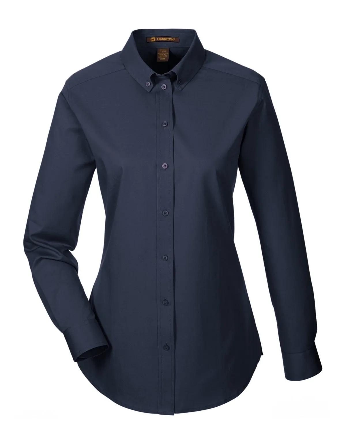 Ladies' Foundation Cotton Long-Sleeve Twill Shirt with Teflon™ 28 of 28