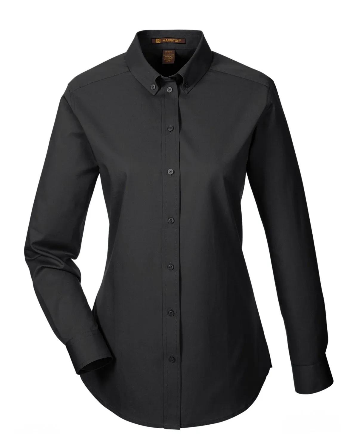 Ladies' Foundation Cotton Long-Sleeve Twill Shirt with Teflon™ 10 of 28