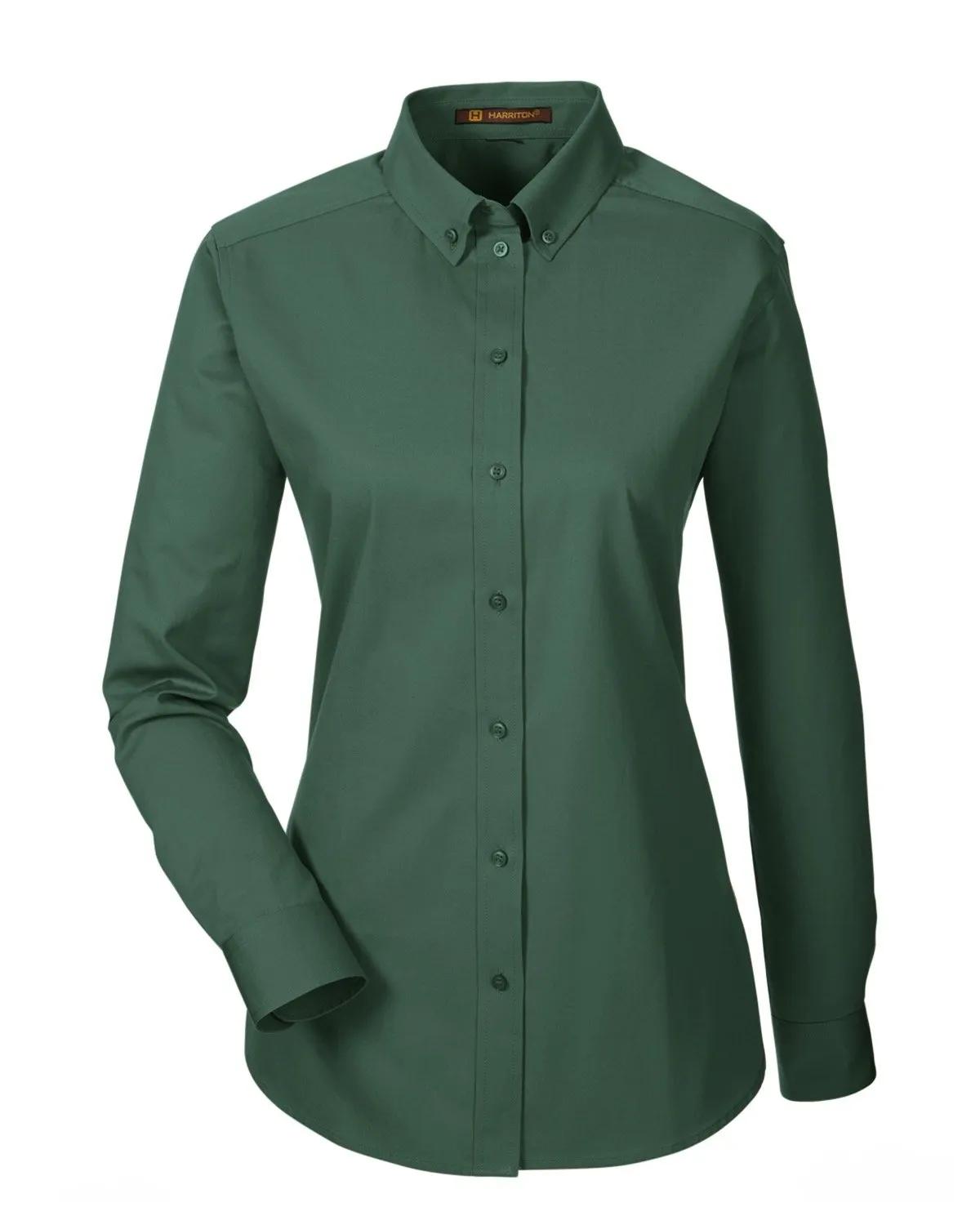 Ladies' Foundation Cotton Long-Sleeve Twill Shirt with Teflon™ 24 of 28