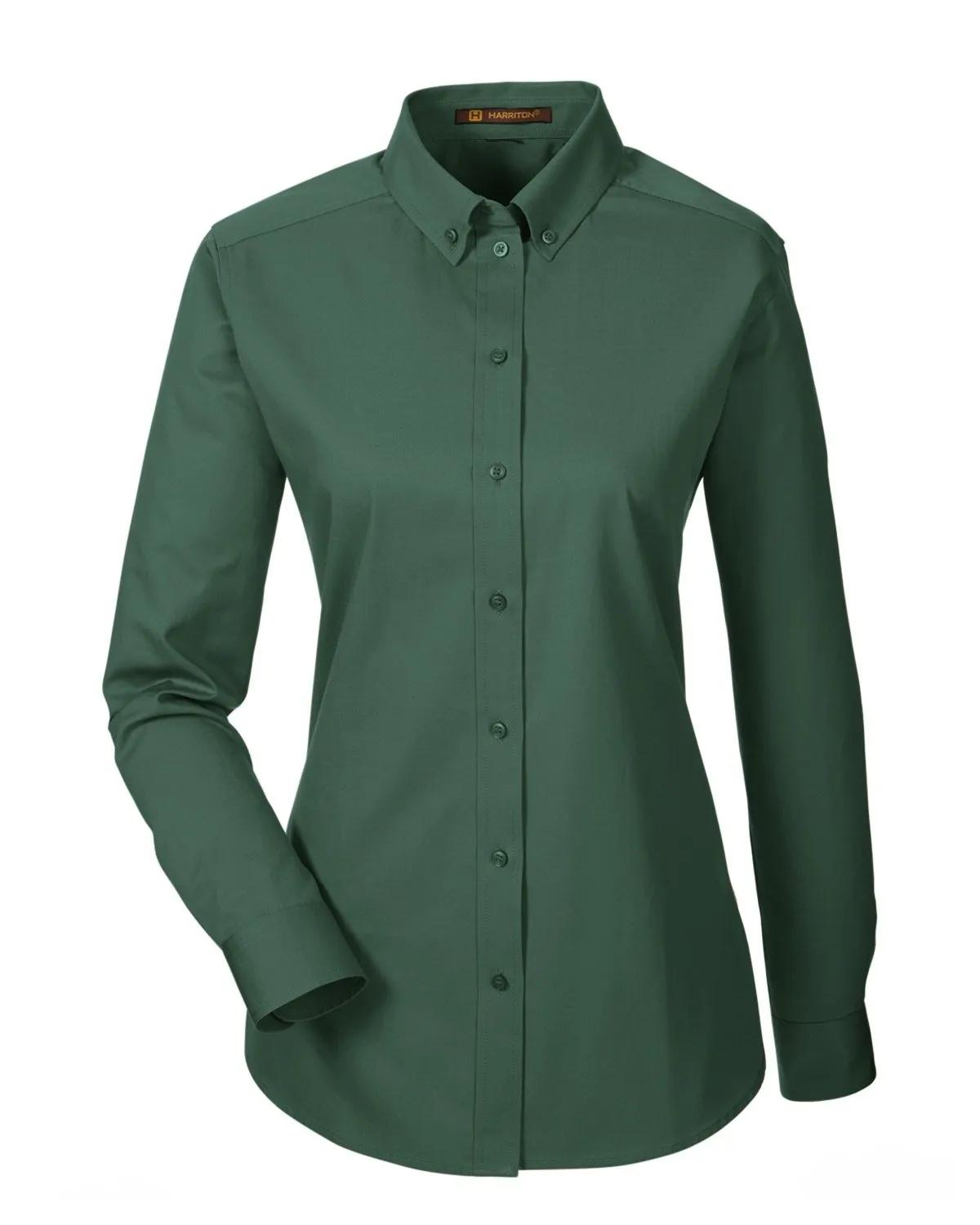 Ladies' Foundation Cotton Long-Sleeve Twill Shirt with Teflon™ 17 of 28