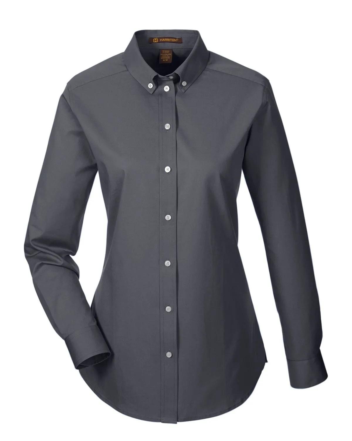 Ladies' Foundation Cotton Long-Sleeve Twill Shirt with Teflon™ 27 of 28