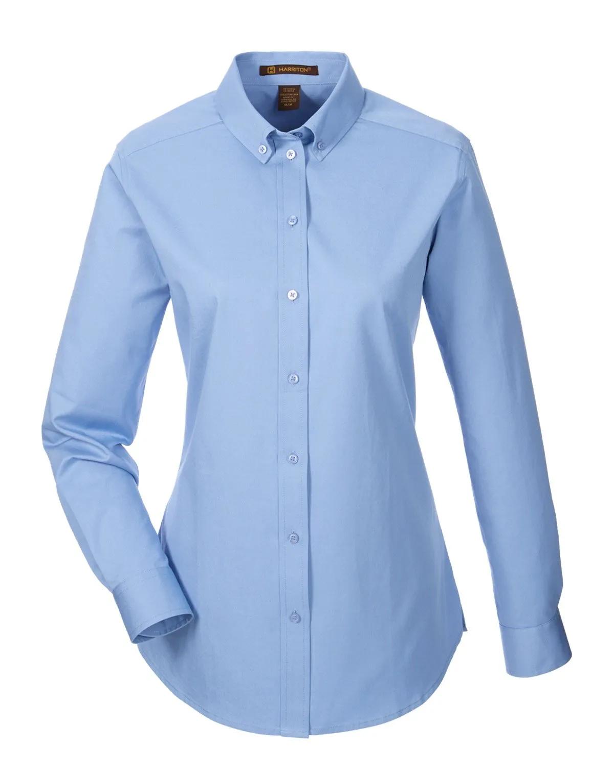 Ladies' Foundation Cotton Long-Sleeve Twill Shirt with Teflon™ 19 of 28