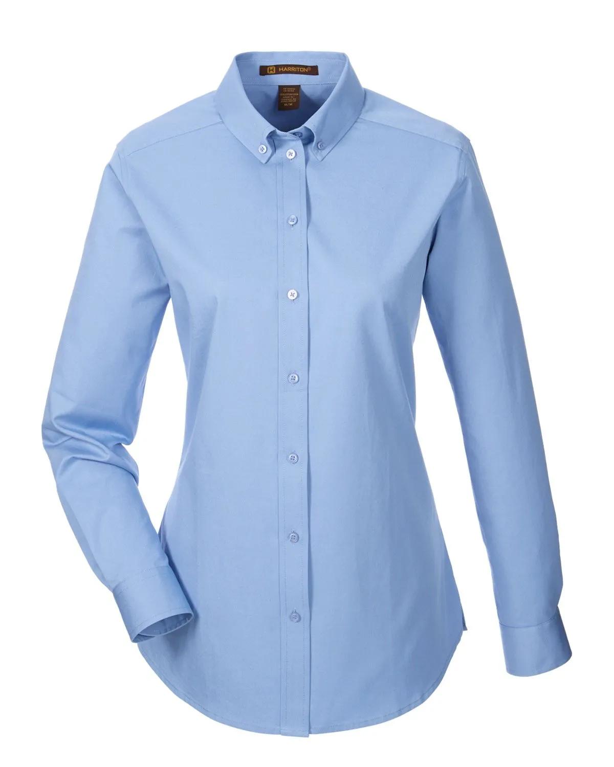 Ladies' Foundation Cotton Long-Sleeve Twill Shirt with Teflon™ 14 of 28