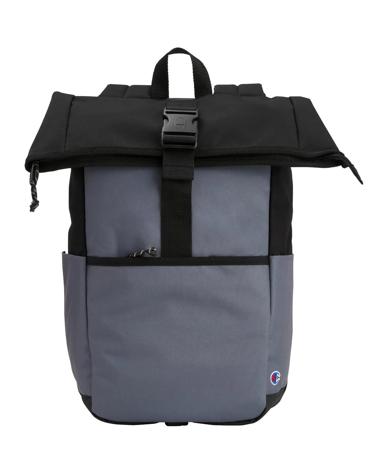 Roll Top Travel Backpack 1 of 9