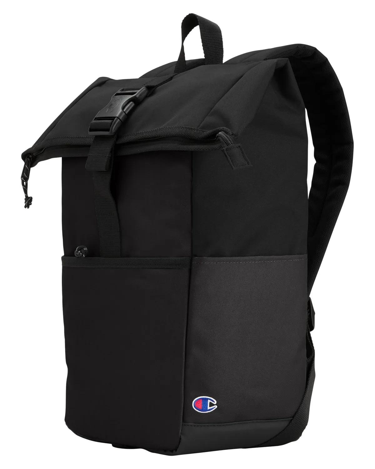 Roll Top Travel Backpack 9 of 9