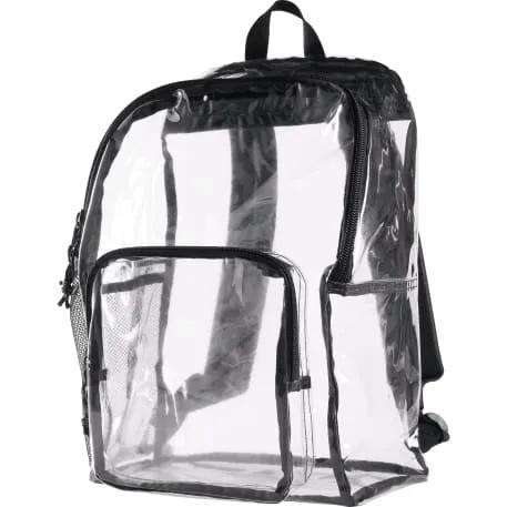 Lucent Deluxe Clear PVC Backpack 1 of 4