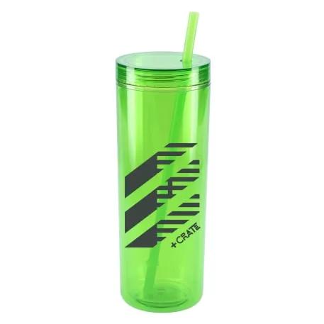 Chroma Recycled Acrylic Straw Tumbler 16oz 16 of 22