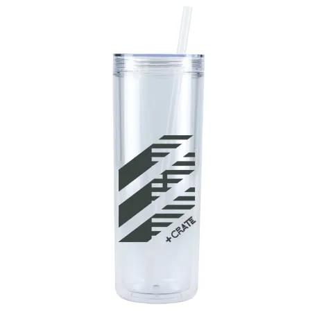 Chroma Recycled Acrylic Straw Tumbler 16oz 7 of 22
