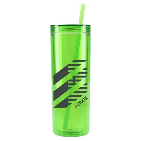 Chroma Recycled Acrylic Straw Tumbler 16oz 1 of 22