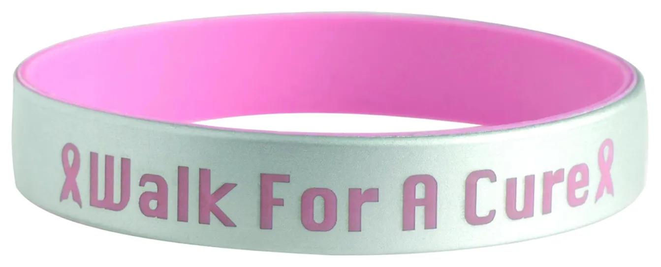 Silver Silicone Bracelets 7 of 16
