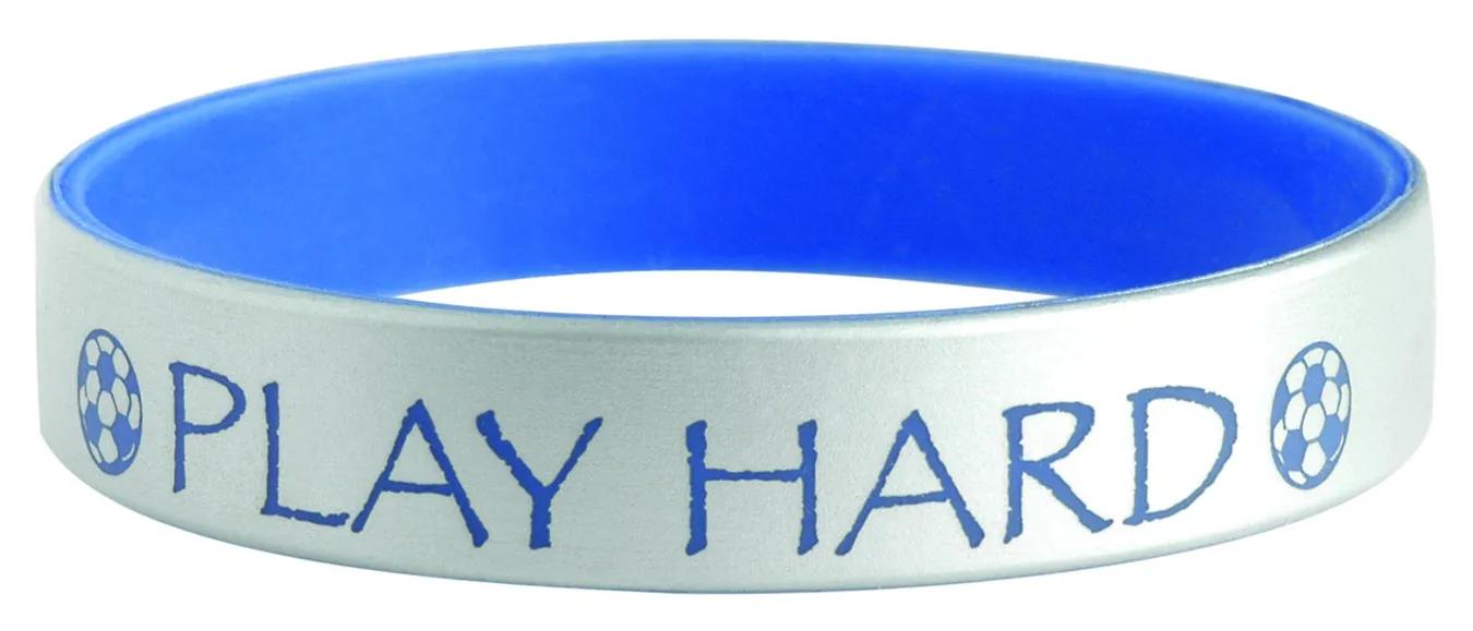 Silver Silicone Bracelets 4 of 16
