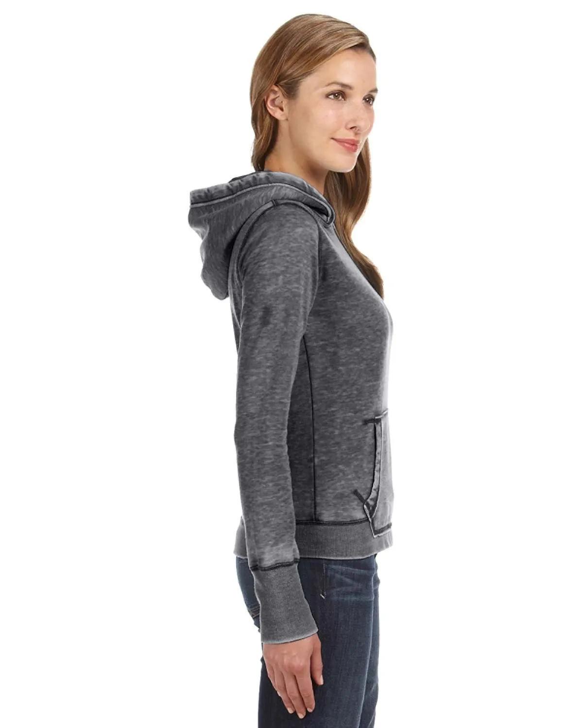 Ladies' Zen Pullover Fleece Hooded Sweatshirt 9 of 17