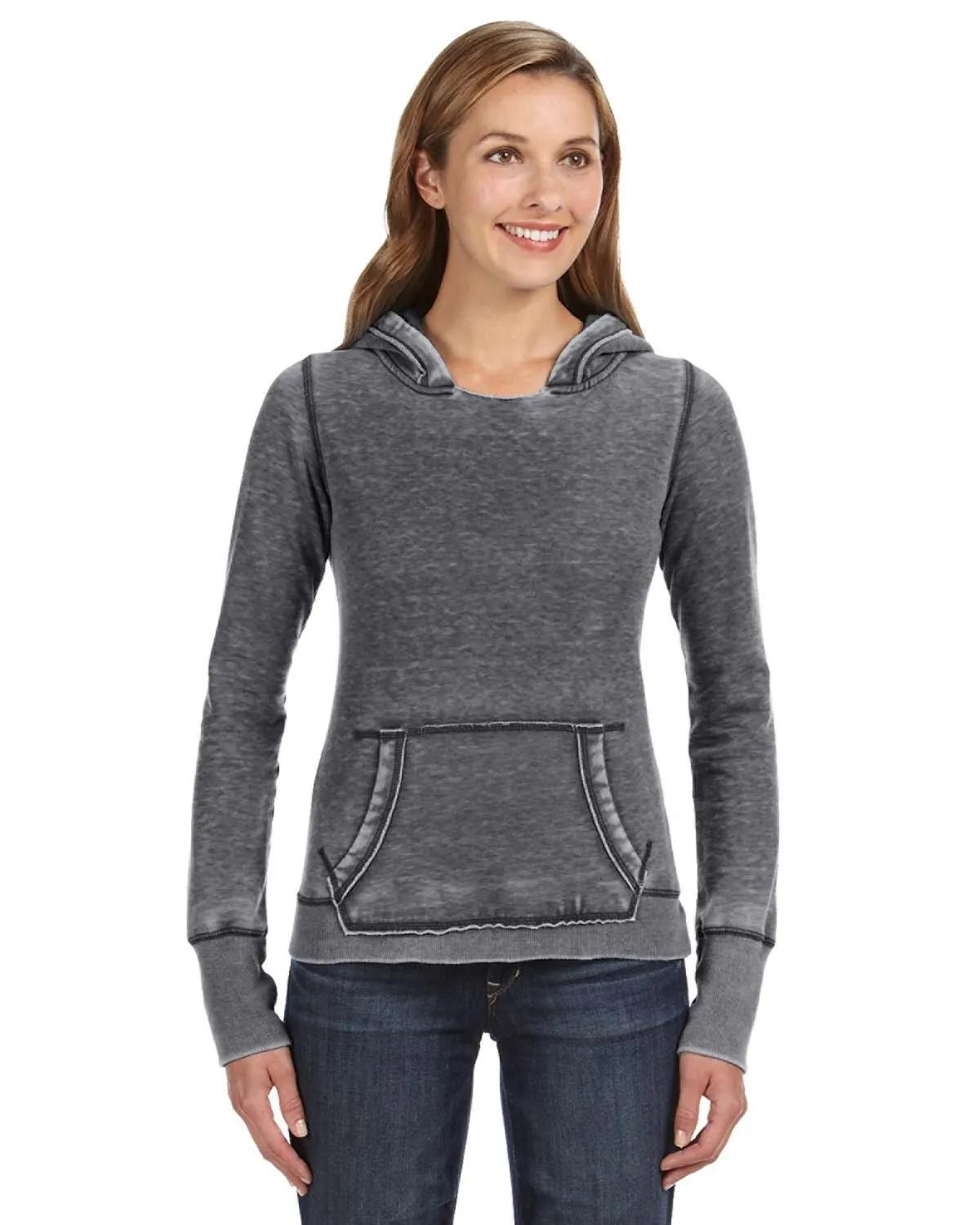 Ladies' Zen Pullover Fleece Hooded Sweatshirt 3 of 17