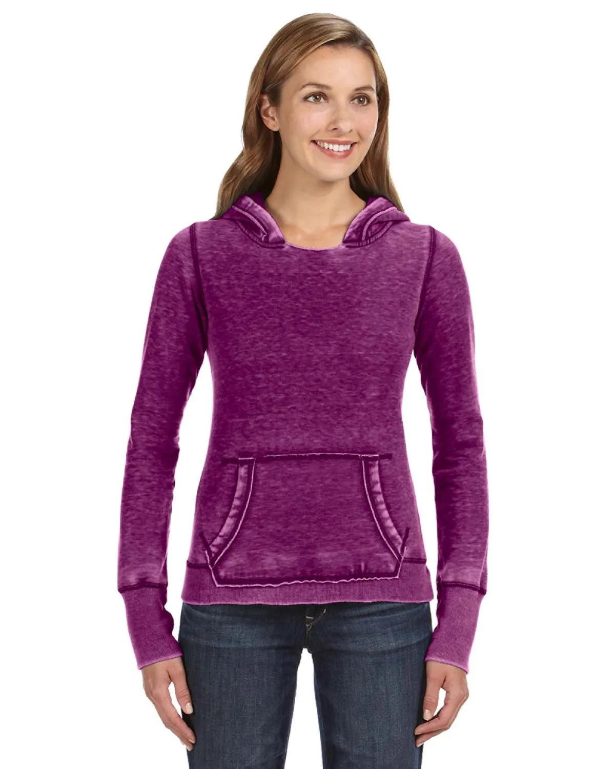 Ladies' Zen Pullover Fleece Hooded Sweatshirt 2 of 17