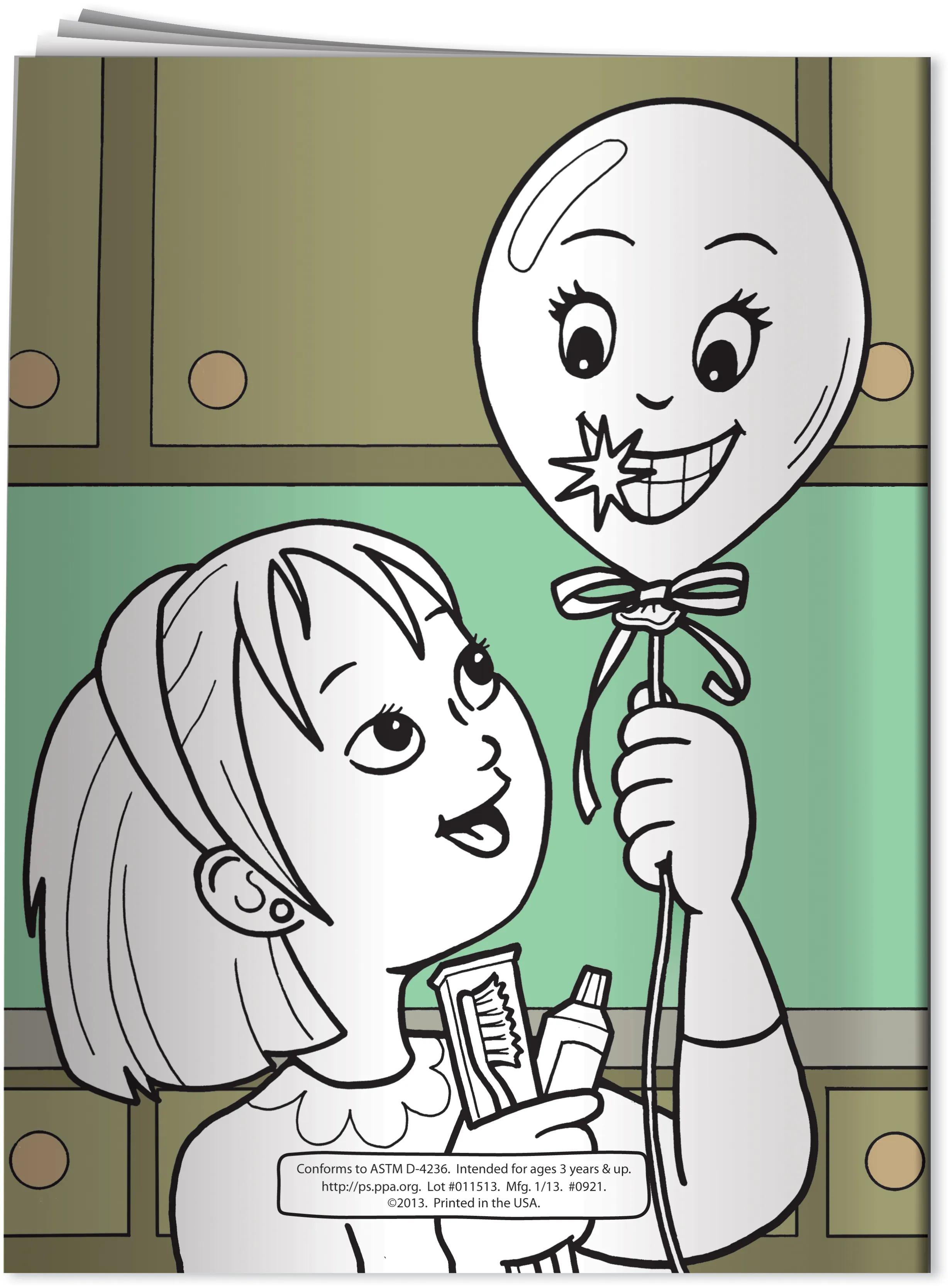 Coloring Book: A Tooth Tale 1 of 4