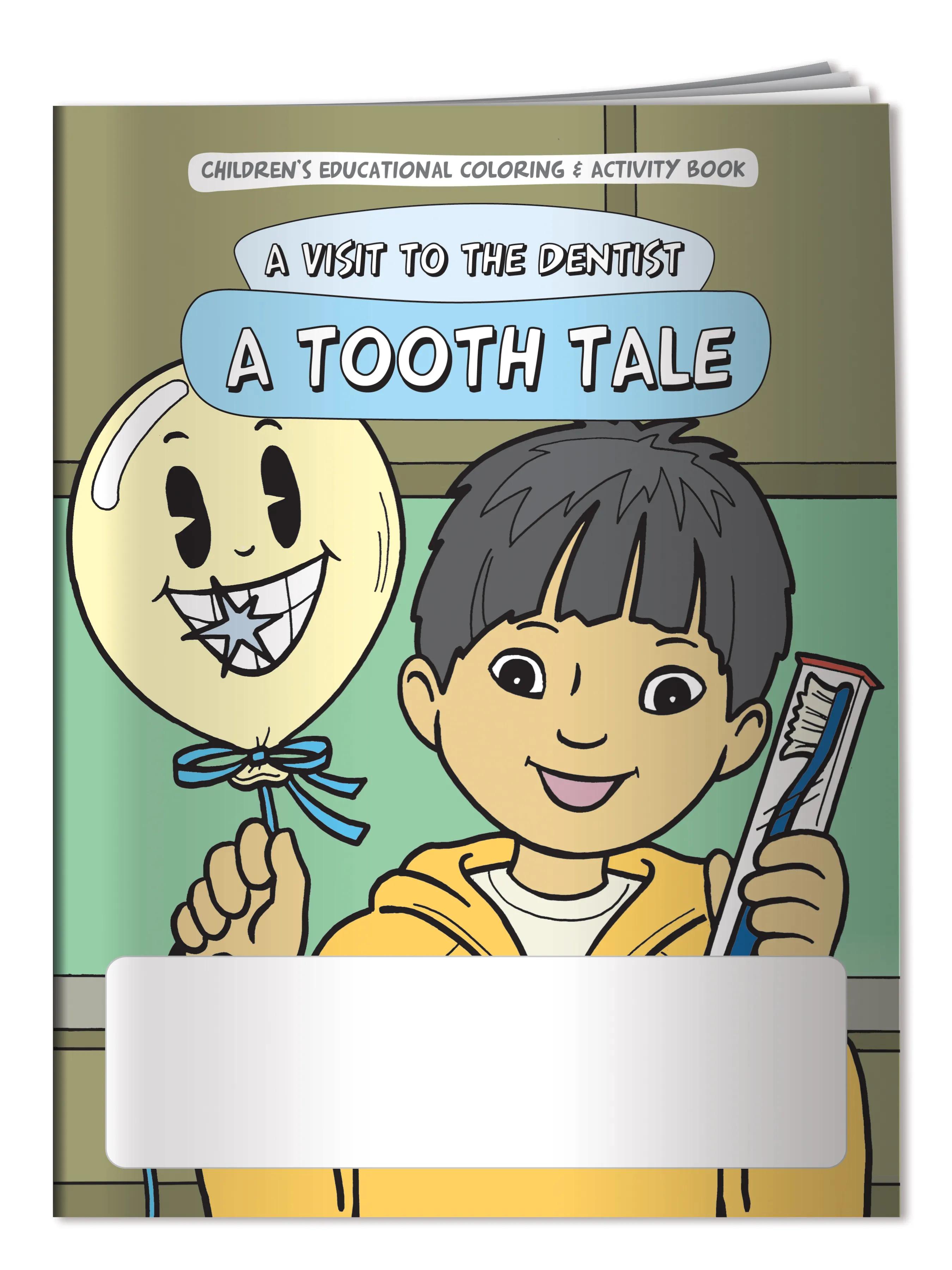Coloring Book: A Tooth Tale 2 of 4