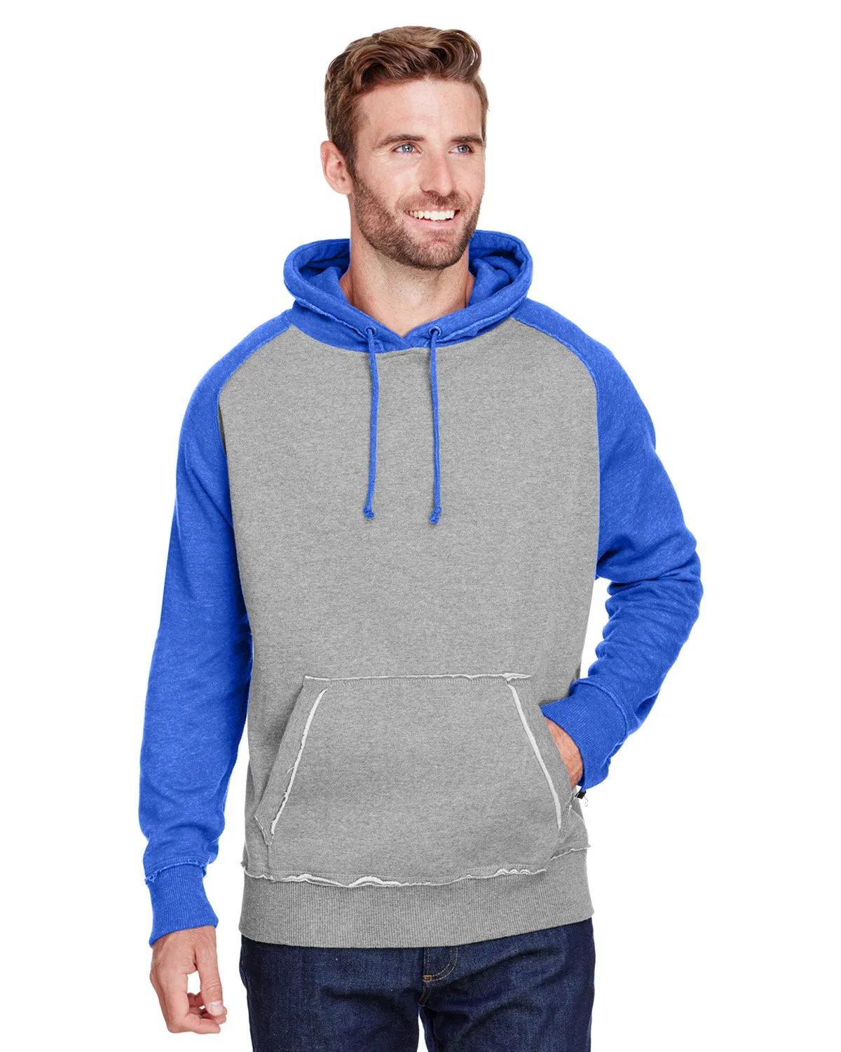 Adult Vintage Heather Pullover Hooded Sweatshirt 6 of 26