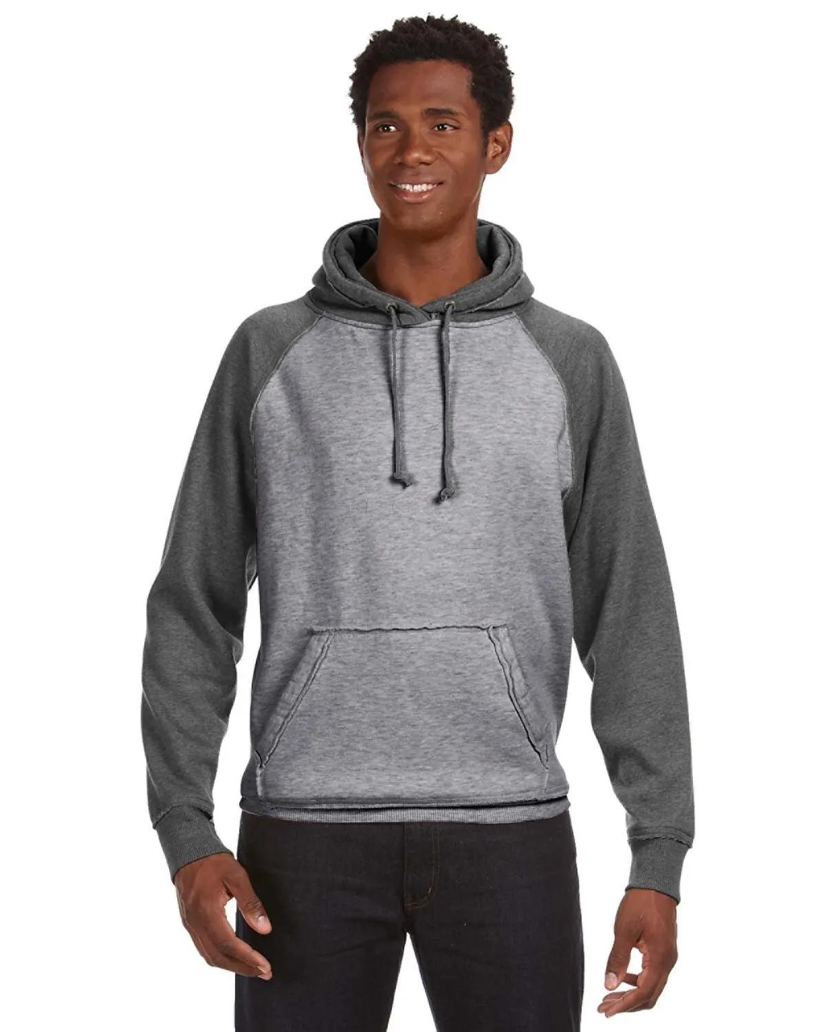Adult Vintage Heather Pullover Hooded Sweatshirt 7 of 26