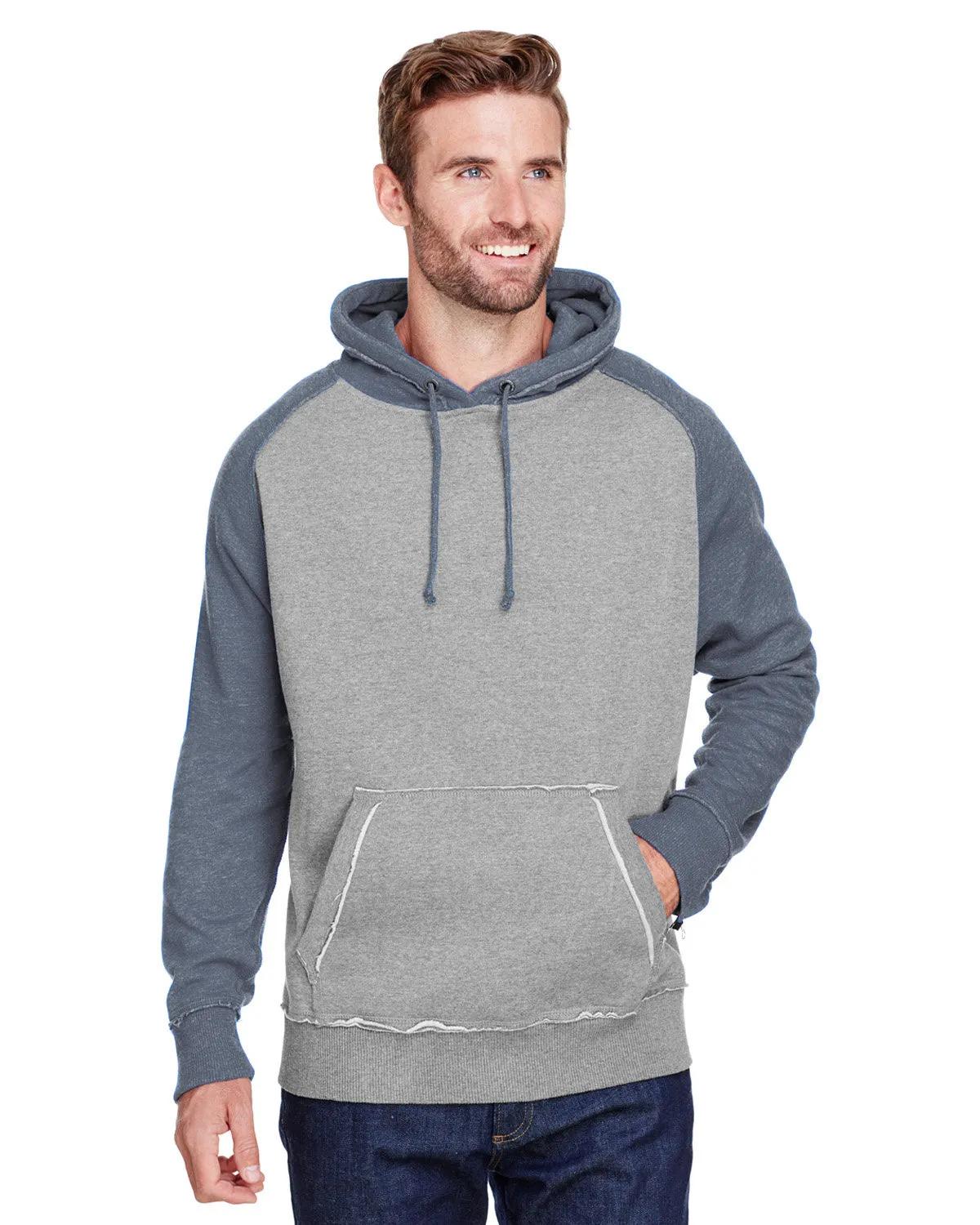 Adult Vintage Heather Pullover Hooded Sweatshirt 3 of 26