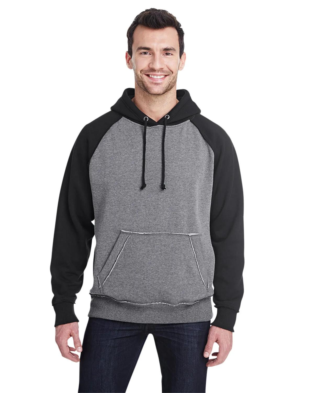 Adult Vintage Heather Pullover Hooded Sweatshirt 4 of 26