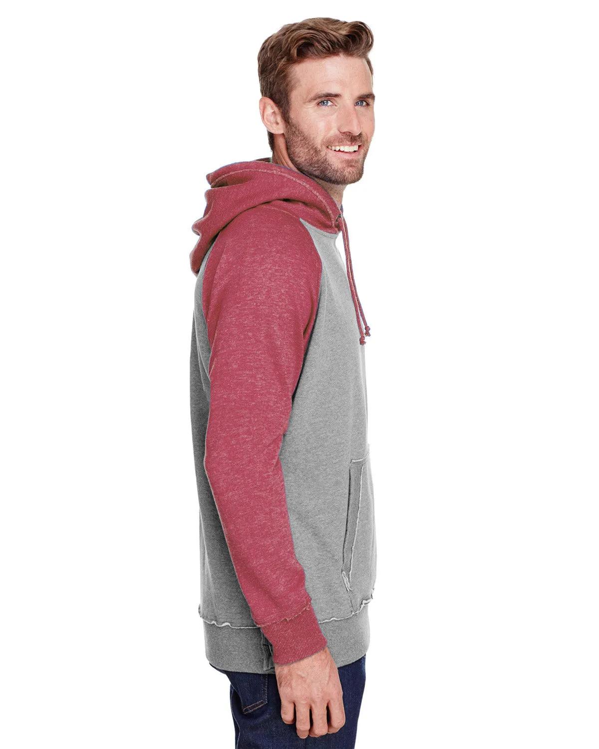 Adult Vintage Heather Pullover Hooded Sweatshirt 14 of 26