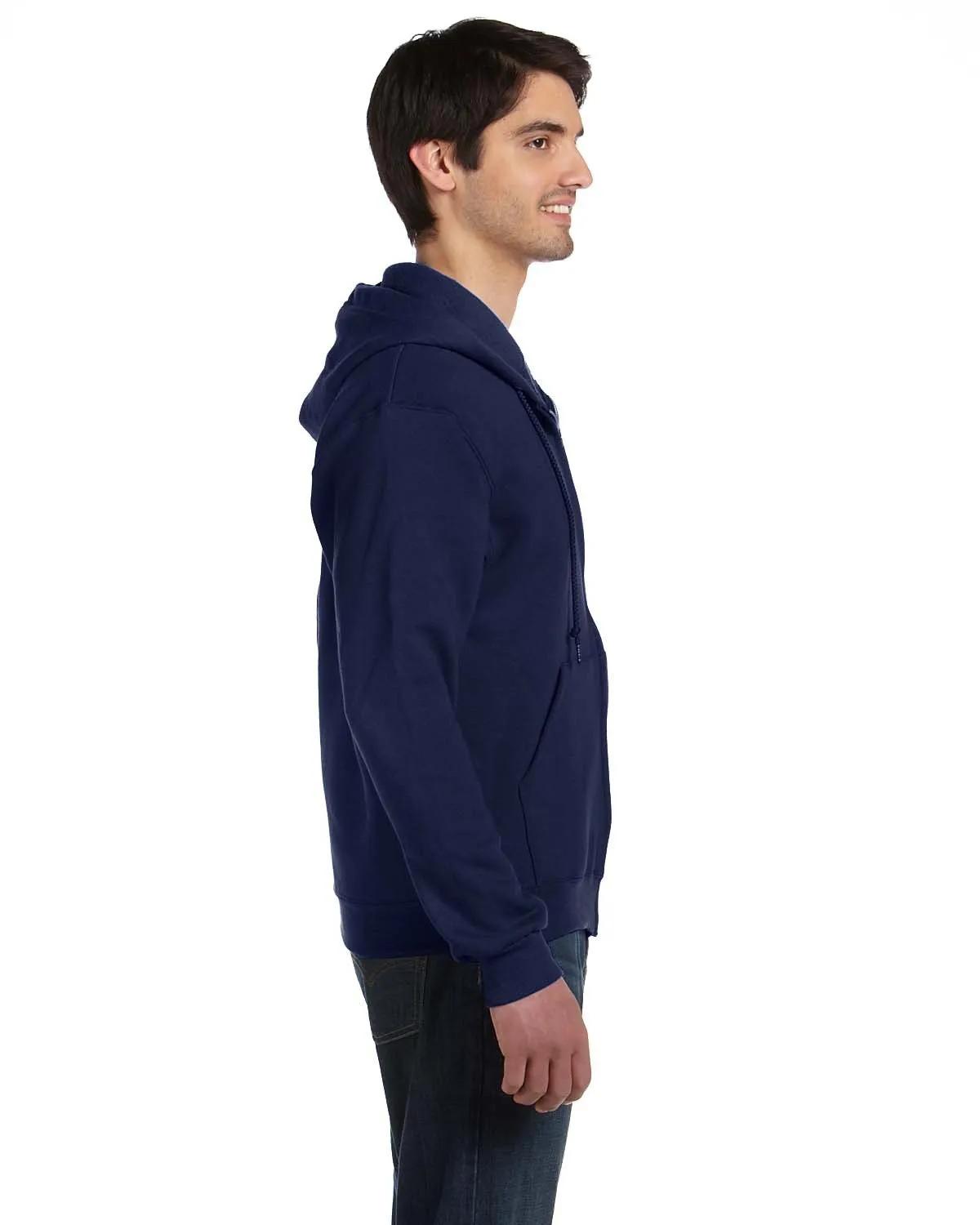 Adult Supercotton™ Full-Zip Hooded Sweatshirt 4 of 8